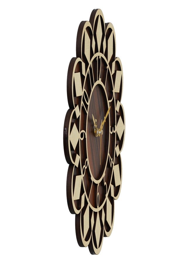 Ingo creation Decorative Silent Non-Ticking Wooden Wall Clock for Home Stylish Latest 12 Inch Wall Clock for Home Living Room Bedroom Office Hall Kitchen - Image 3